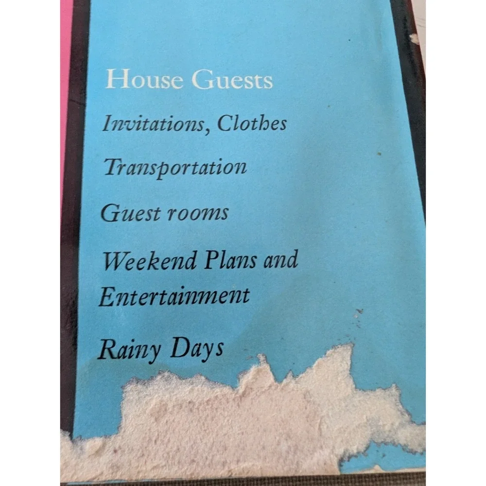 My Favorite Things Dorothy Rodgers 1964 Decorating and Entertaining Guide